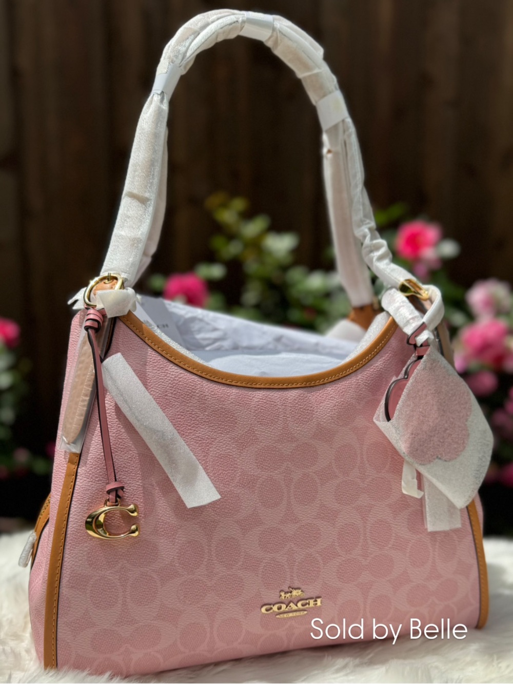 NWT Coach Erin Powder Pink Purse